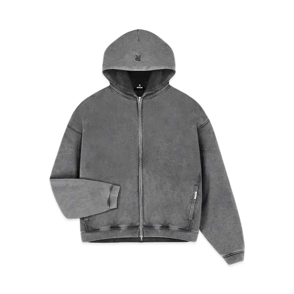 REPRESENT Initial Zip Hoodie "Vintage Grey"