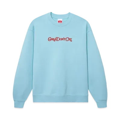 Girls Don't Cry Angel Crewneck "Baby Blue" / VERDY