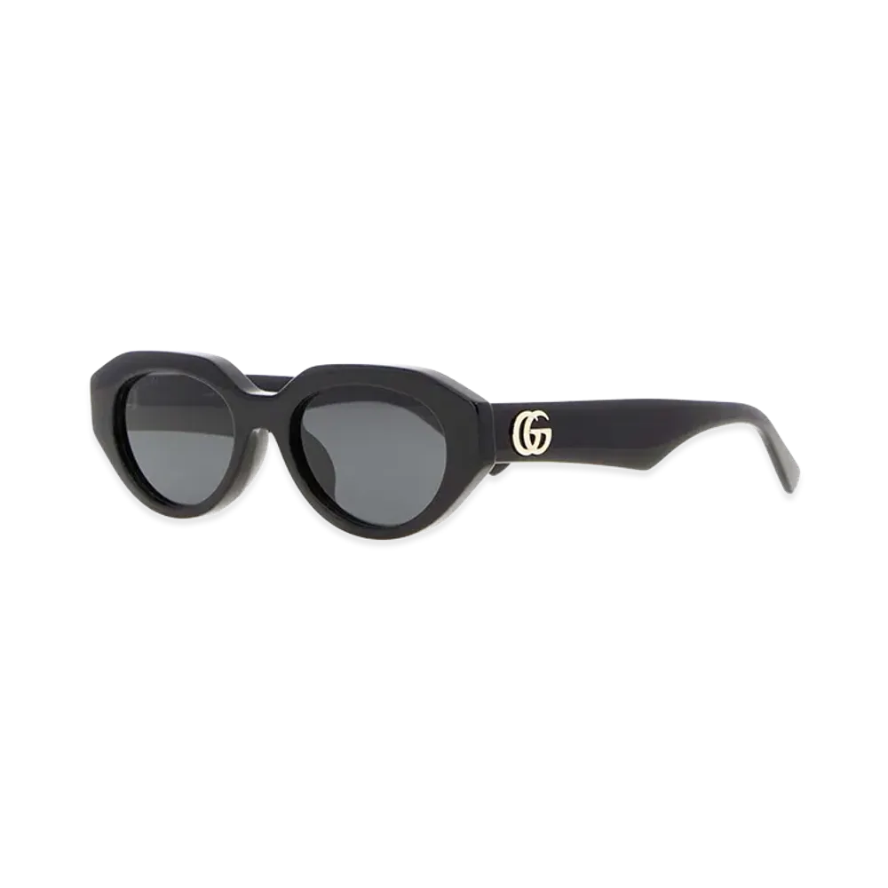 GUCCI Women's Acetate Sunglasses "Black"