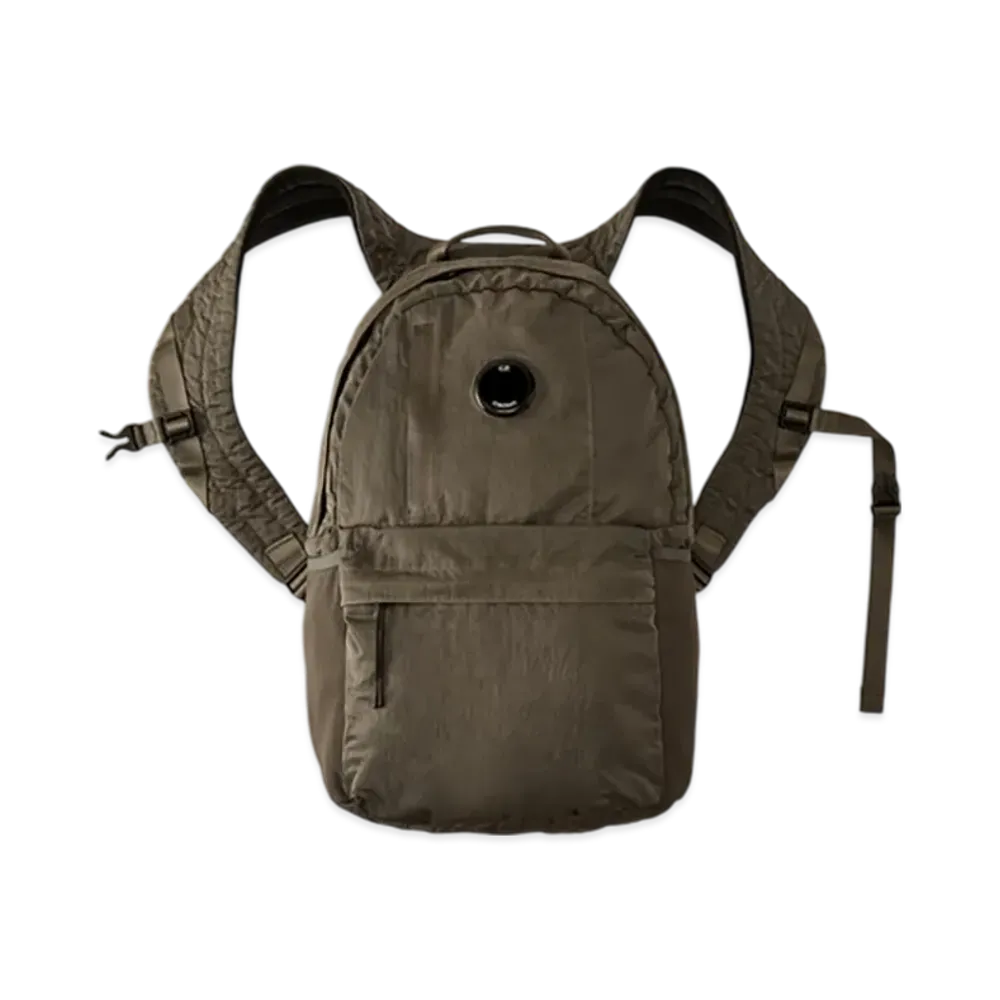 C.P. Company Nylon B Lens Backpack "Gunmetal Grey"