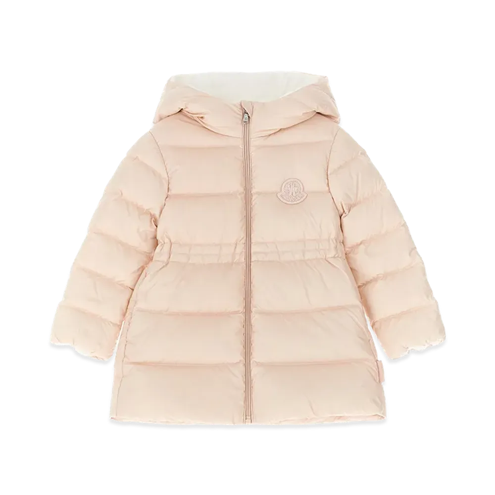 MONCLER Kids Ylenia Down Parka Jacket "Light Pink"