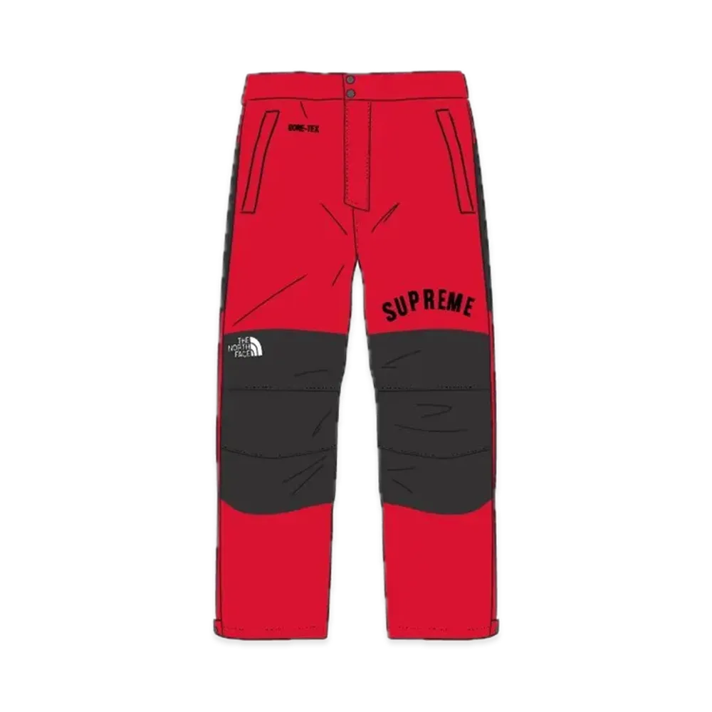 Supreme x The North Face Arc Logo Mountain Pant "Red"