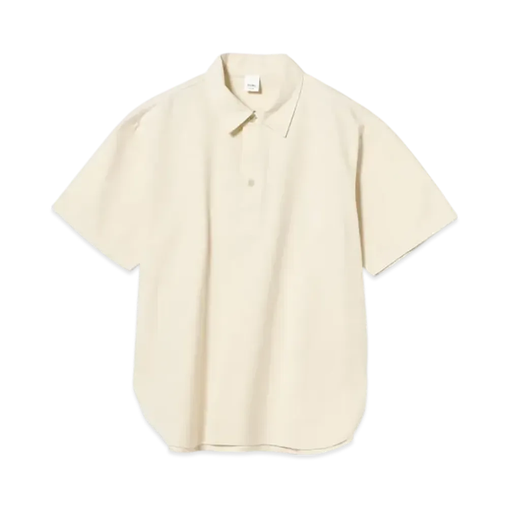 BEAMS Military Pullover Shirt "Natural"