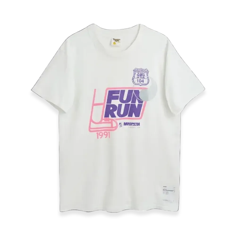 OUR LEGACY Work Shop Repossessed Marathon T-Shirt "New York Fun Run"