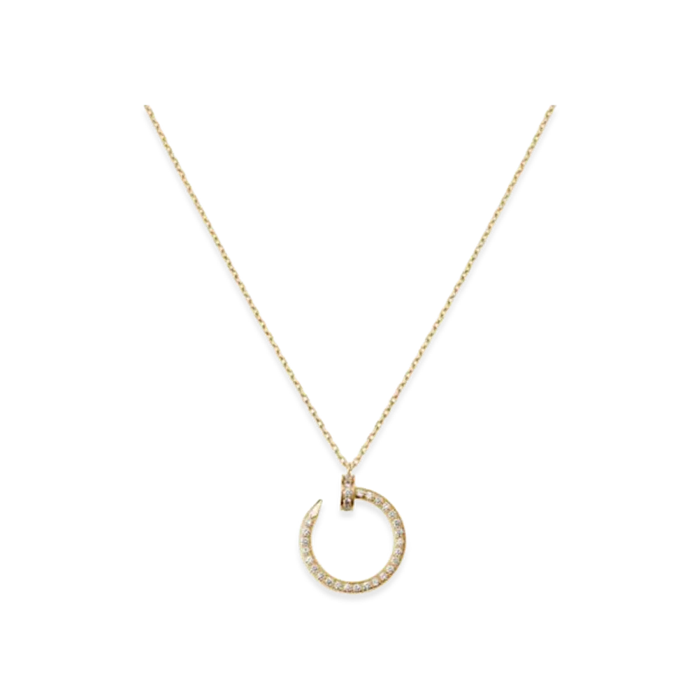 Cartier Juste un Clou necklace diamonds "Yellow Gold"