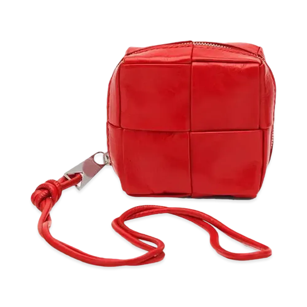 Bottega Veneta Square Case "Tomato"