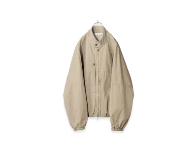 ANCELLM Aging Kimono Blouson "Khaki Beige"