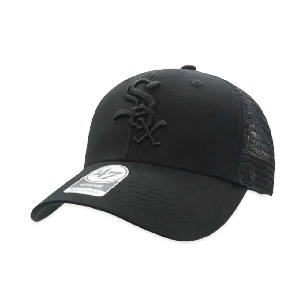 47 WHITESOX FLAGSHIP WASH MVP "BLACKxBLACK"