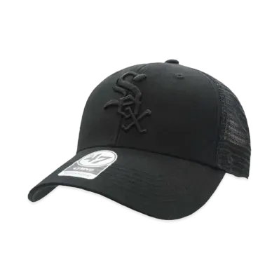 47 WHITESOX FLAGSHIP WASH MVP "BLACKxBLACK"