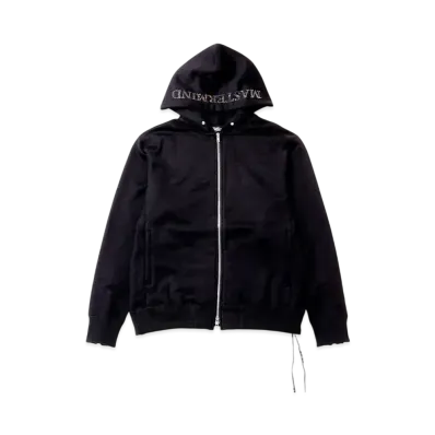 mastermind WORLD Swarovski(R) Zip Up Hoodie "Black"