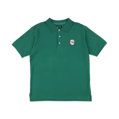 WIND AND SEA MALBON X WDS S/S POLO "Green"