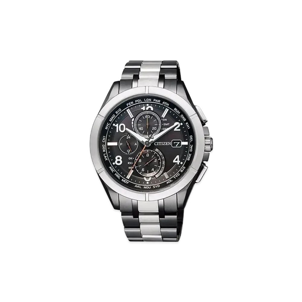 CITIZEN Atessa Eco-Drive Direct Flight 30th Anniversary Limited Edition "Black" AT8165-51E