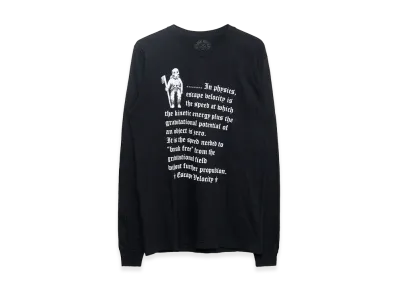 Chrome Hearts Foti Poem Print L/S T-Shirt "Black"