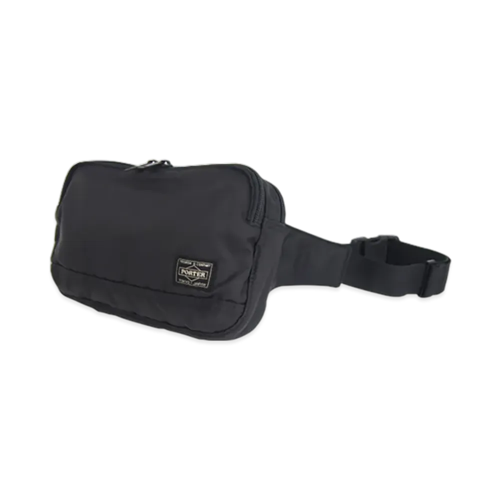 PORTER Flash Waist Bag "Black"