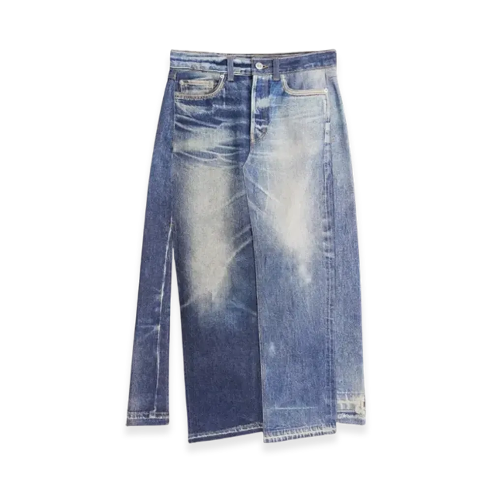 OUR LEGACY Women's Digital Dual Skirt "Denim"