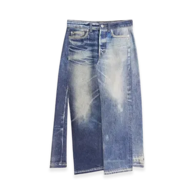 OUR LEGACY Women's Digital Dual Skirt "Denim"