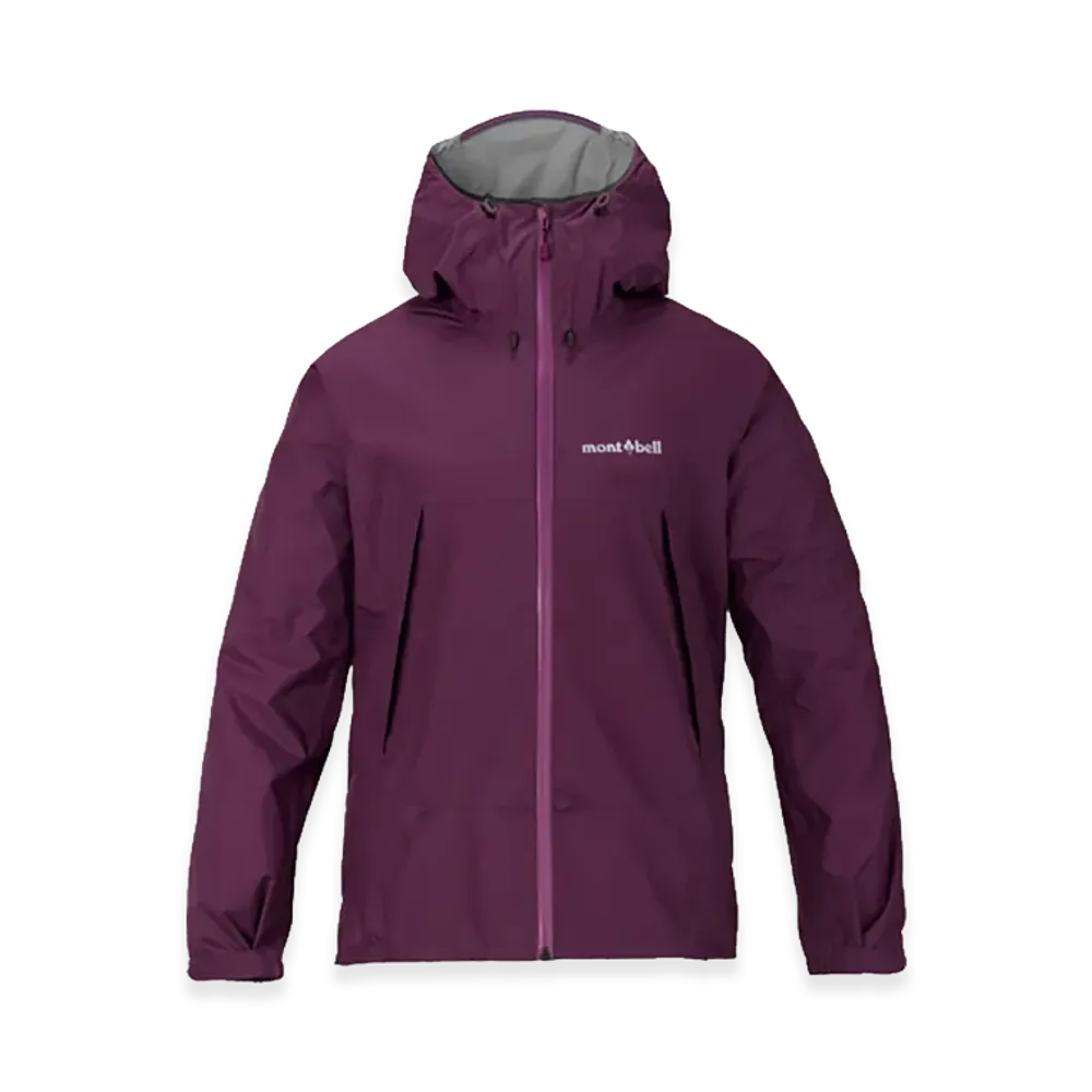 mont-bell Women's Rain Hiker Jacket "Purple"