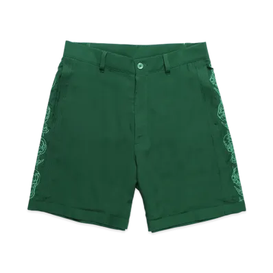 WACKO MARIA x 56 Tattoo Studio Cuba Shorts "Green"