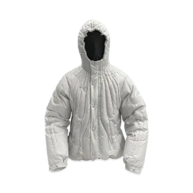 THUG CLUB Cave Goose Down Jacket "Silver"