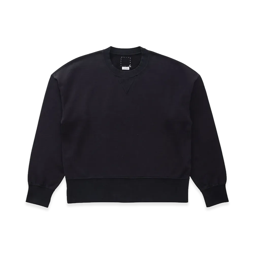 visvim Court Sweat L/S "Black"