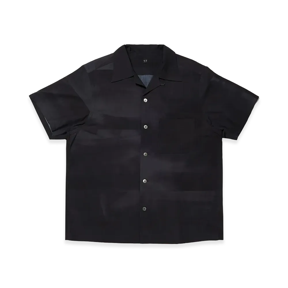 T.T Taiga Takahashi LOT.113 Open Collar Shirt "Kamisoe Print"