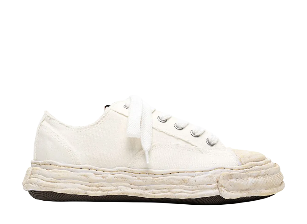 Maison MIHARA YASUHIRO PETERSON23 OG Sole Brushed Twill Low-top Sneakers "White"