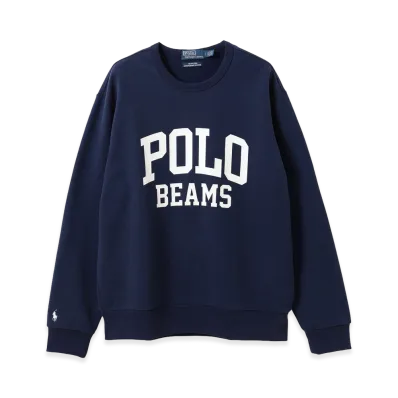 BEAMS x Polo Ralph Lauren Women's LS CN Heavy Weight "Newport Navy"