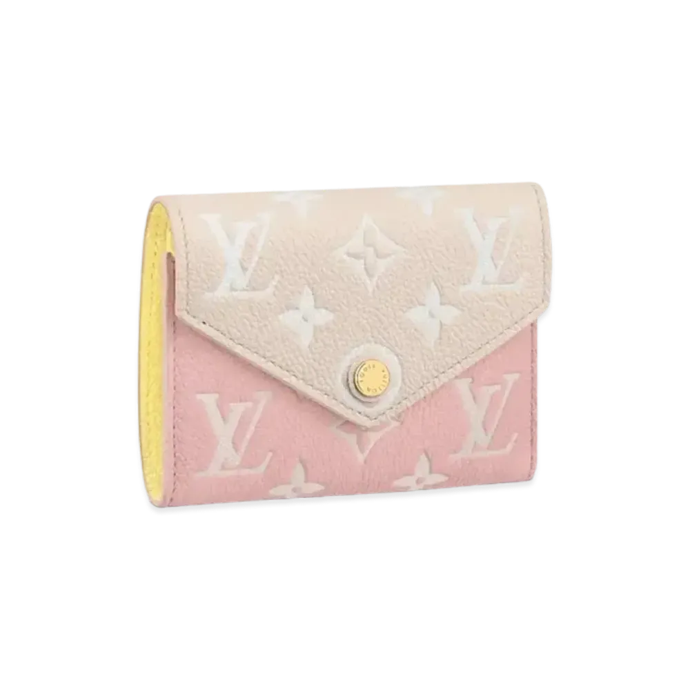 Louis Vuitton Victorine Wallet Monogram Empreinte "Rose Beige"