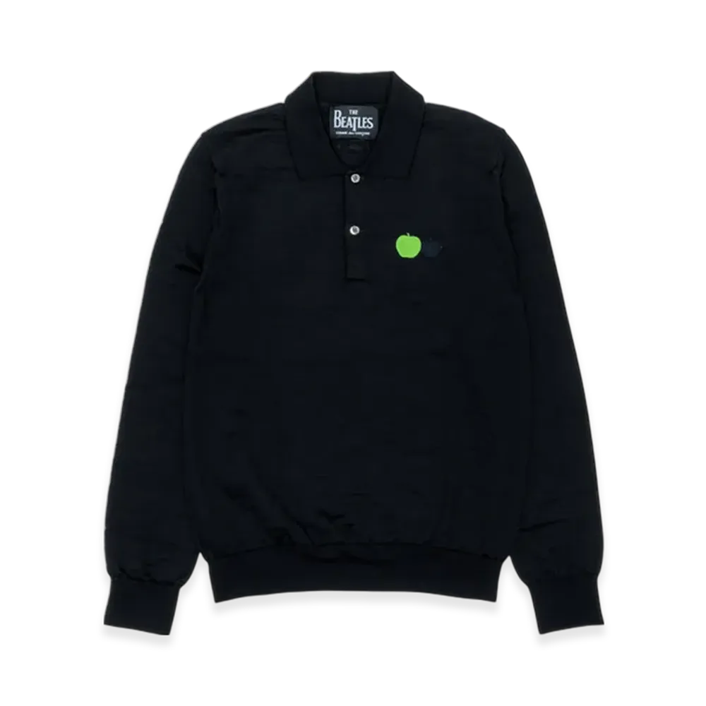 COMME des GARCONS x The Beatles One Point Knit Polo "Black"