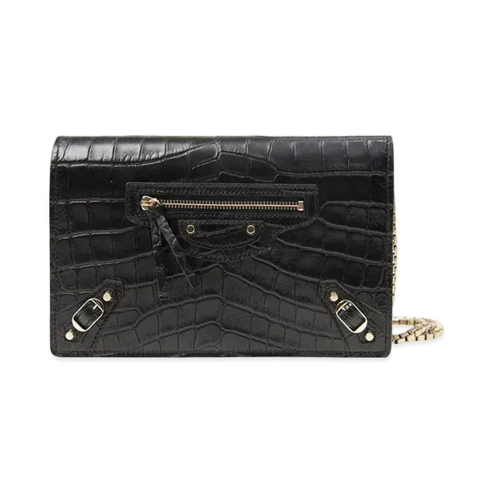 BALENCIAGA Handbag Calfskin "Black"