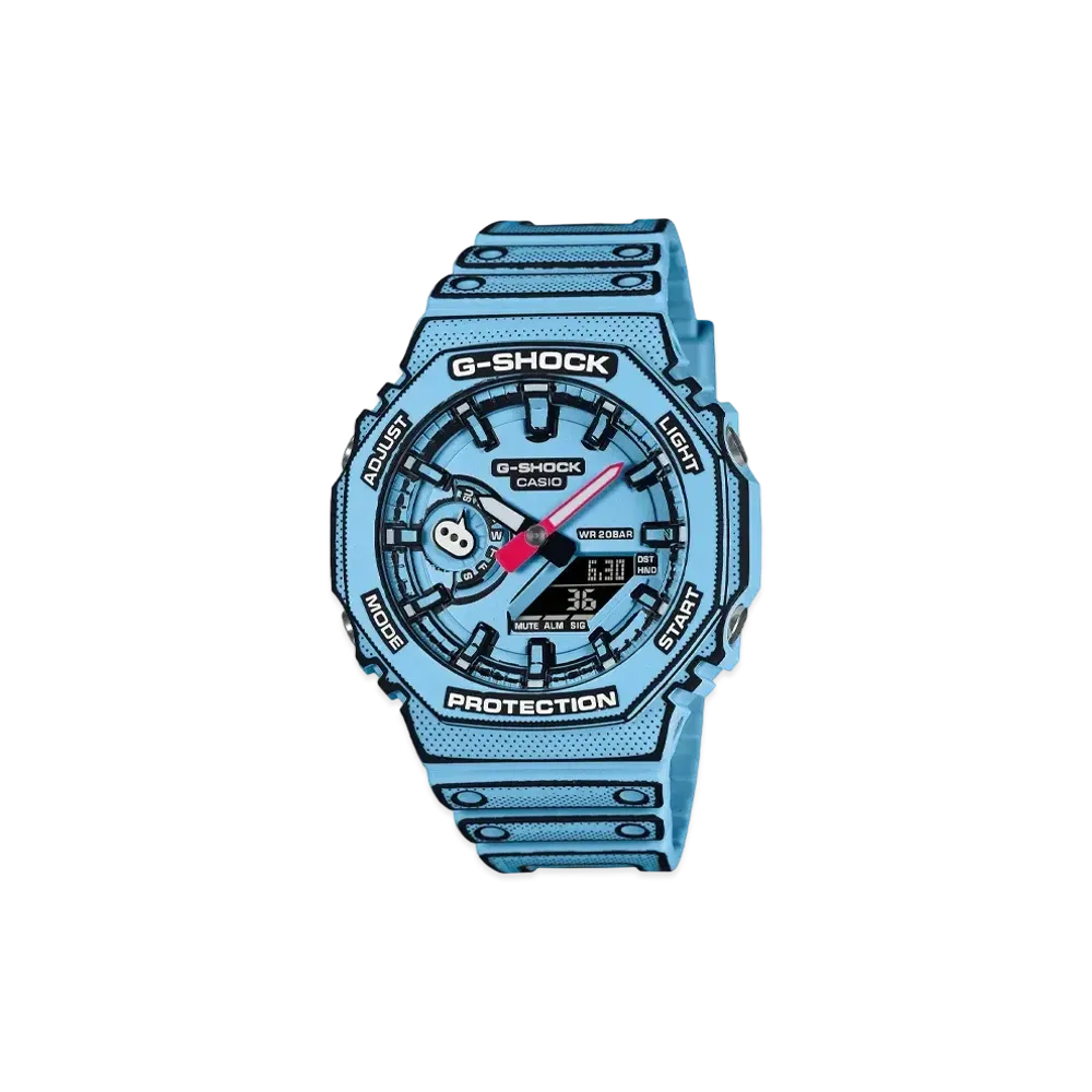 Casio G-Shock 2100 Series GA-2100MNG-2AJR "Blue"