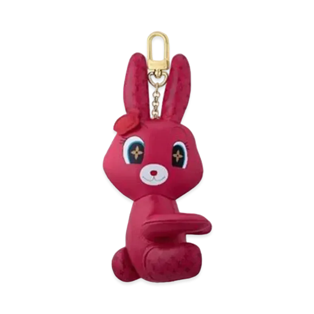 Louis Vuitton Animogram Bag Charm "Rose"