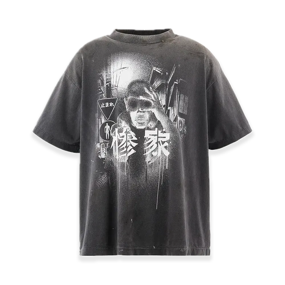SAINT Mxxxxxx x SANTASTIC! x GEEKS RULE SS Tee Zange "Black"