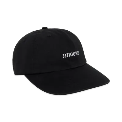 JJJJound Logo Weekend Cap "Black/White"
