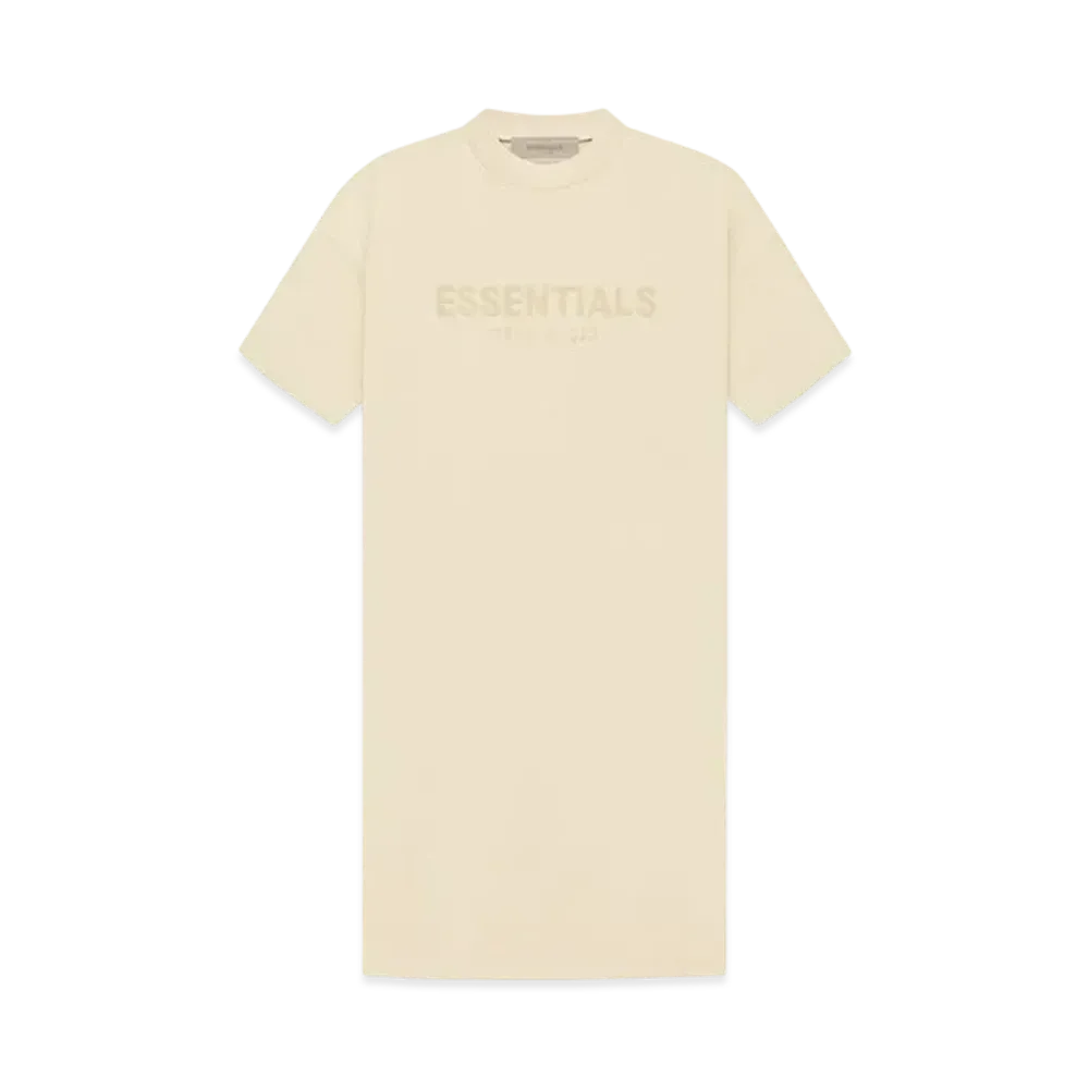 FEAR OF GOD ESSENTIALS Tee Dress "Egg Shell"