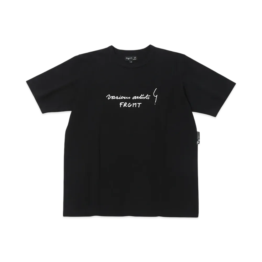 V.A. Fragment x agnes b. Tee "Black"