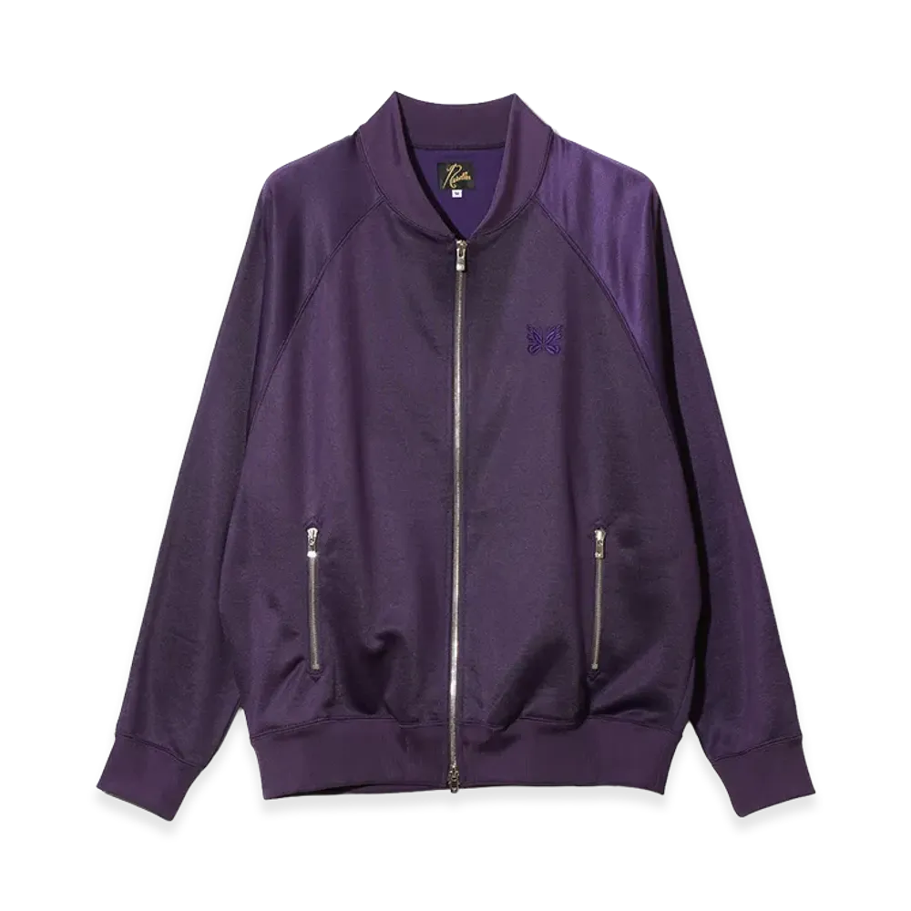 NEEDLES Dolman Sleeve Track Jacket - Bright Jersey "Purple"
