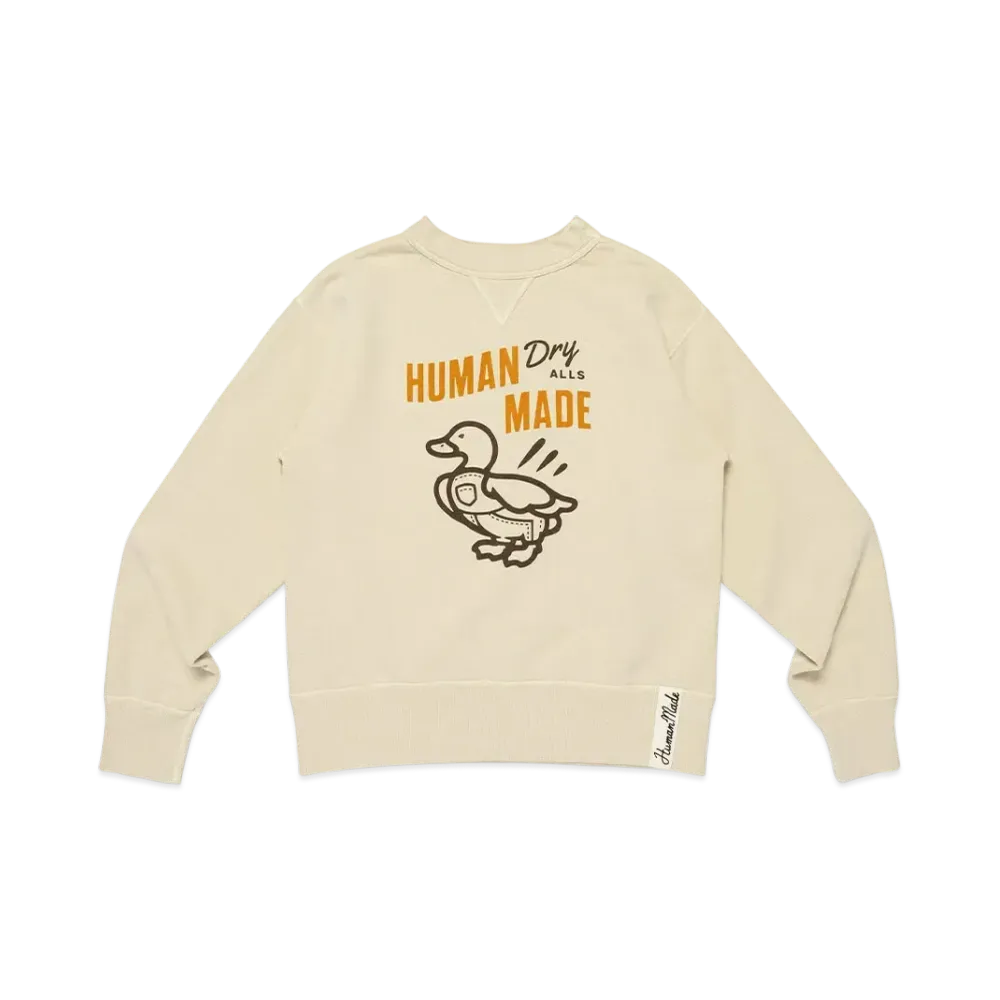 HUMAN MADE Tsuriami Sweatshirt "Beige"