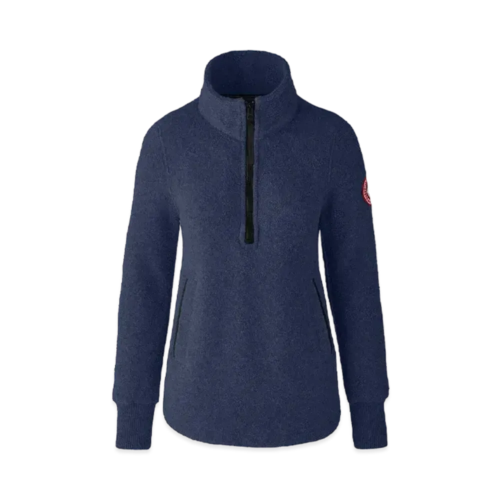 CANADA GOOSE Severn 1/2 Zip Sweater Kind Fleece "Atlantic Navy"