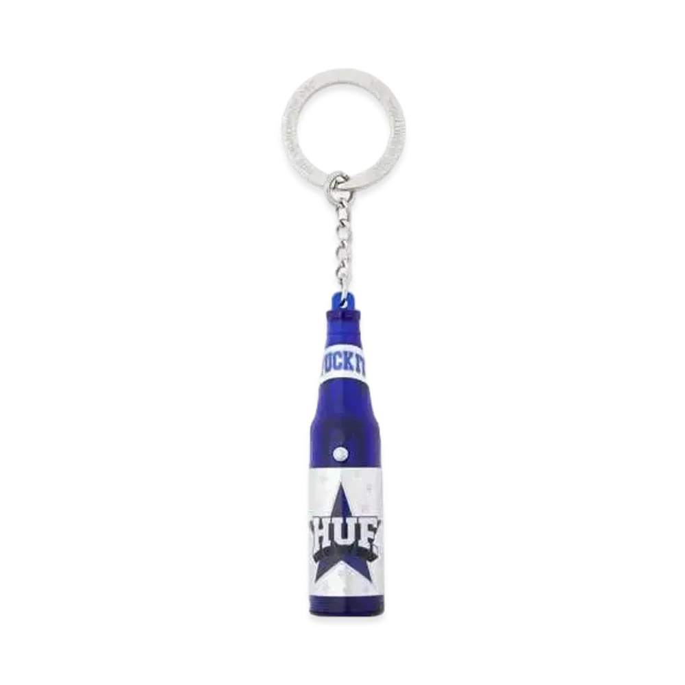 HUF Summer 24 All Star Bottle Keychain "Blue"