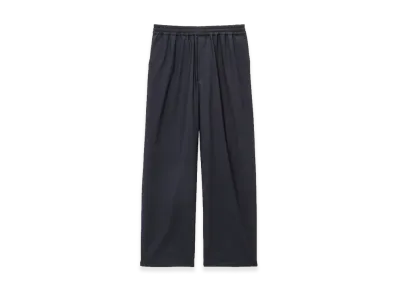 Graphpaper Extra Fine Wool Easy Wide Pants "Black"