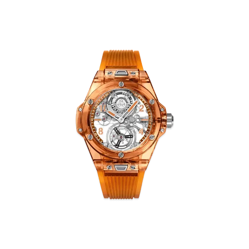 HUBLOT Big Bang Tourbillon Automatic Orange Sapphire 45mm