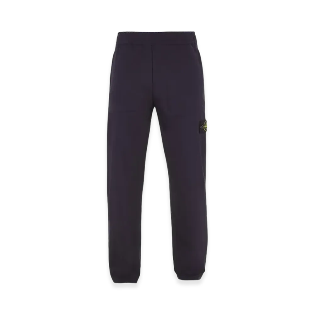 Stone Island 62353 Regular Fit Joggers in Fleece - 24SS "Blue"