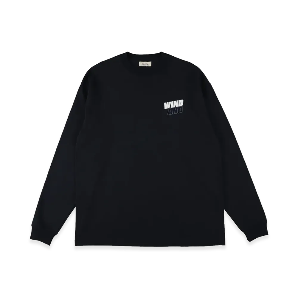 WIND AND SEA Sea Alive L/S Tee "Navy"