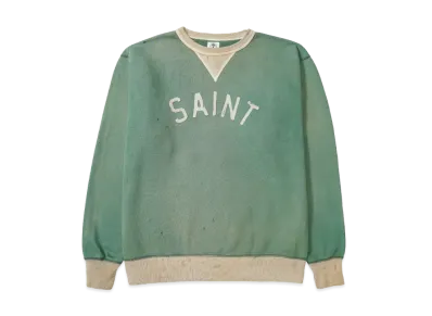 SAINT Mxxxxxx SWEAT SHIRT FELT "Green"
