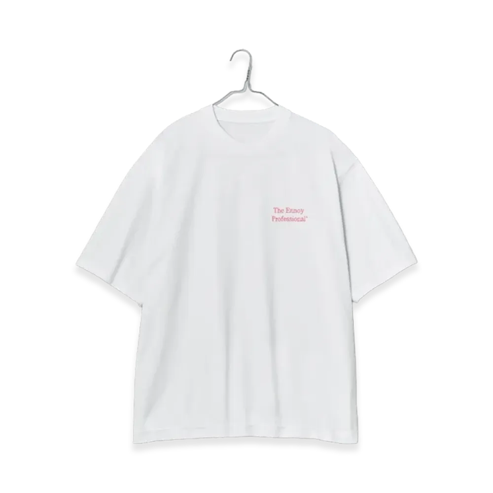 ENNOY Professional S/S T-Shirt "White/Pink"