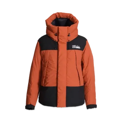 FIRST DOWN WRAP DOWN PARKA "Salmon Orange"
