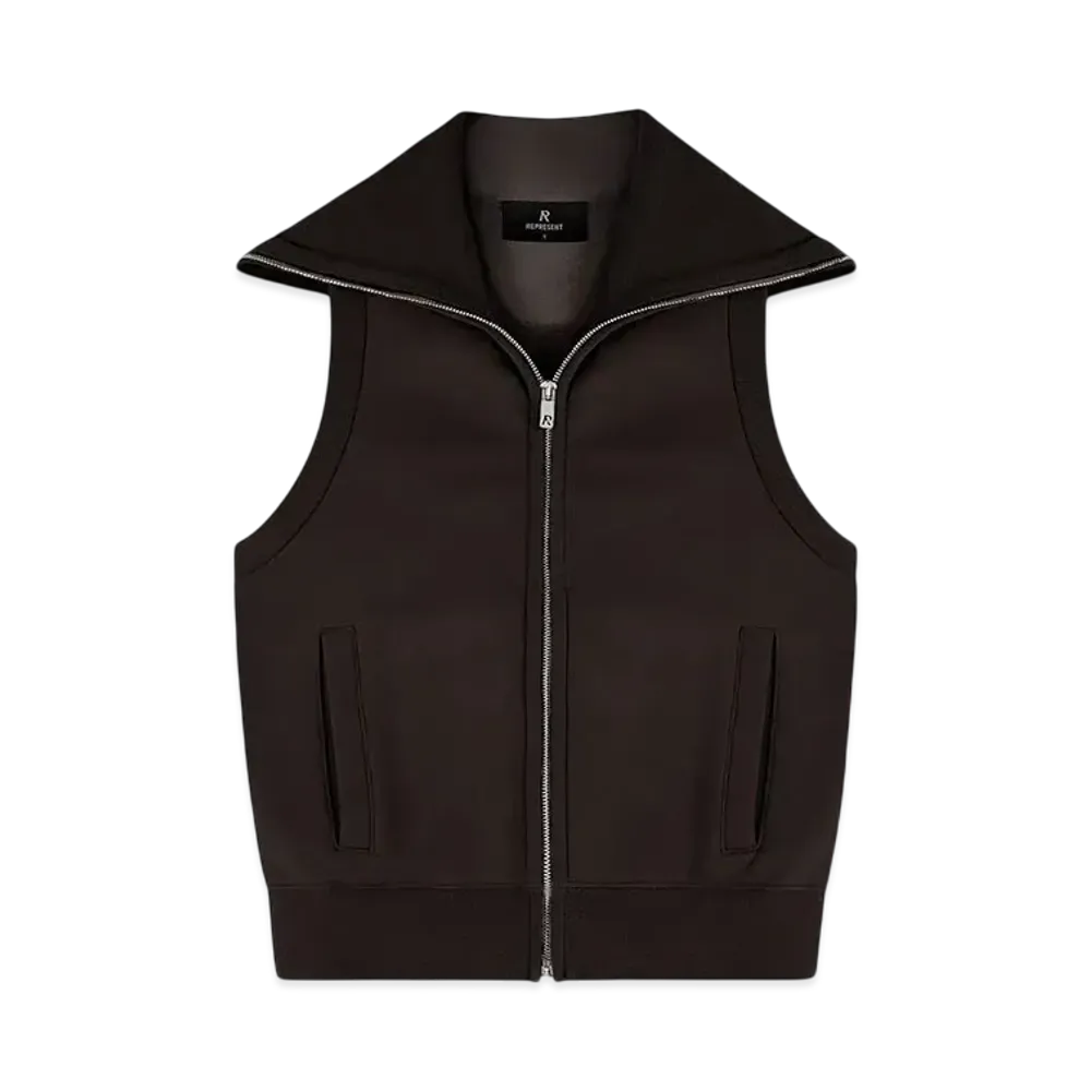 REPRESENT Owners Club Gilet "Black Coffee"