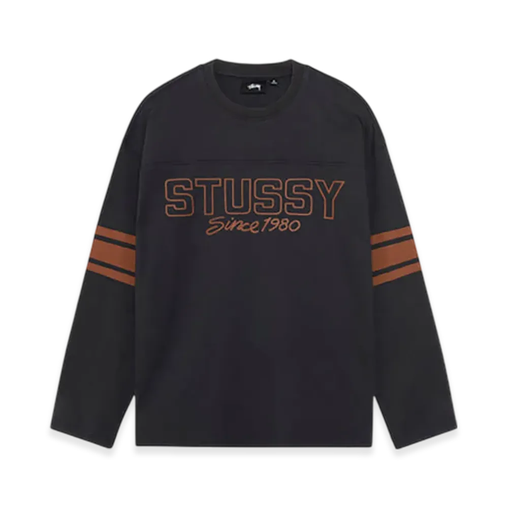 Stussy Football Crew "Black"