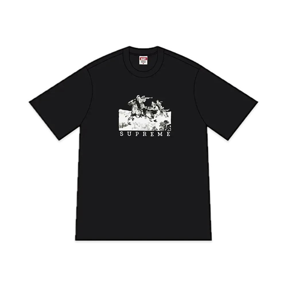 シュプリーム ライダース Tシャツ "ブラック"